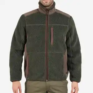 SOLOGNAC Jagd-Fleecejacke 500 wattiert grün
