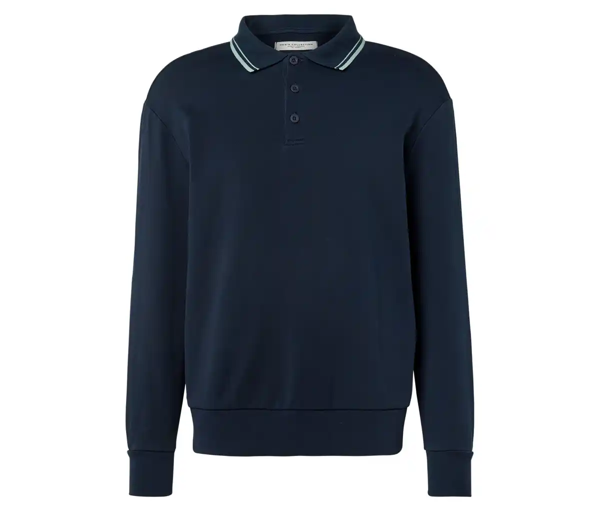 Bild 1 von Sweatshirt mit Polokragen