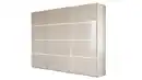 Bild 1 von Schwebetürenschrank beige Glas 250 cm 3-türig - MACAO