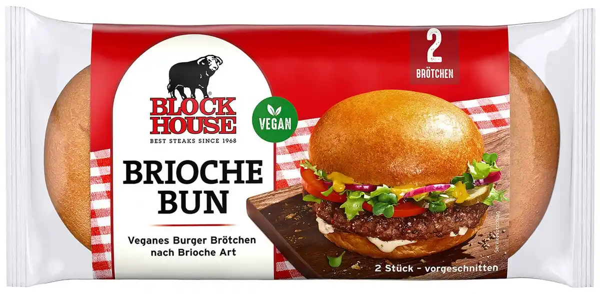 Bild 1 von BLOCK HOUSE Brioche Bun, 2 St. = 160-g-Packg.