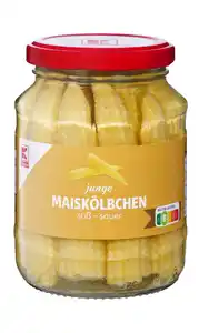 K-CLASSIC Junge Maiskölbchen, 340-g-Glas