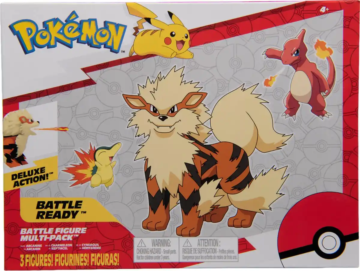 Bild 1 von POKÉMON Kampffiguren-Set »Fire-Type«