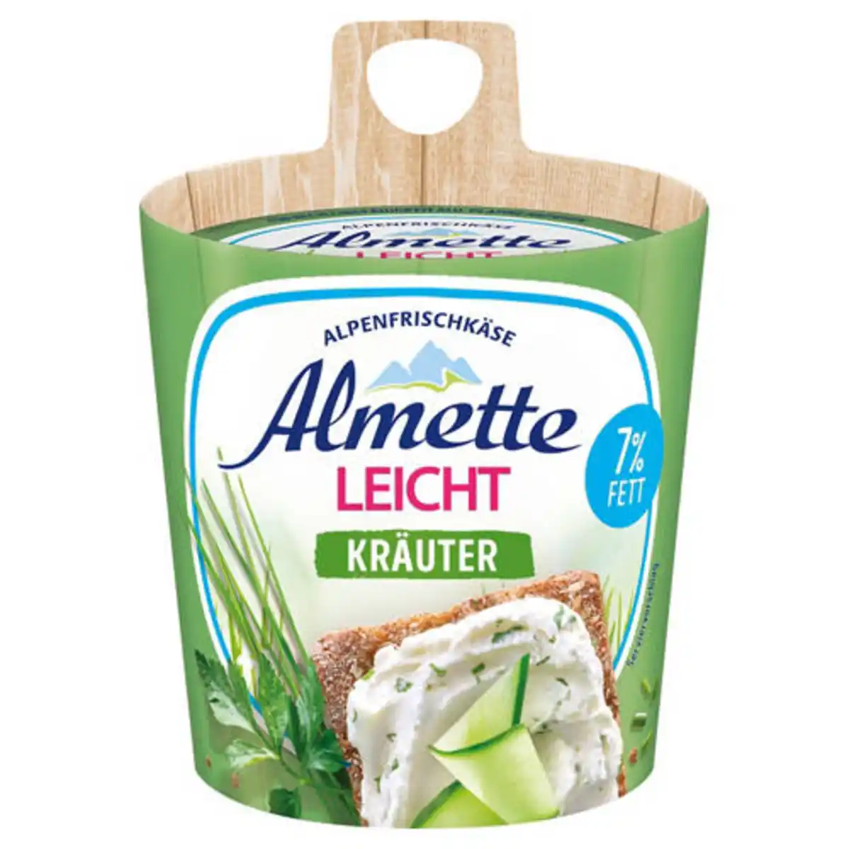 Bild 1 von ALMETTE Frischkäse Fass 150 g, Kräuter 7 %