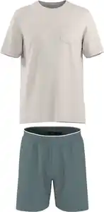 ESMARA MEN® Herren-Shorty-Pyjama, 2-teilig