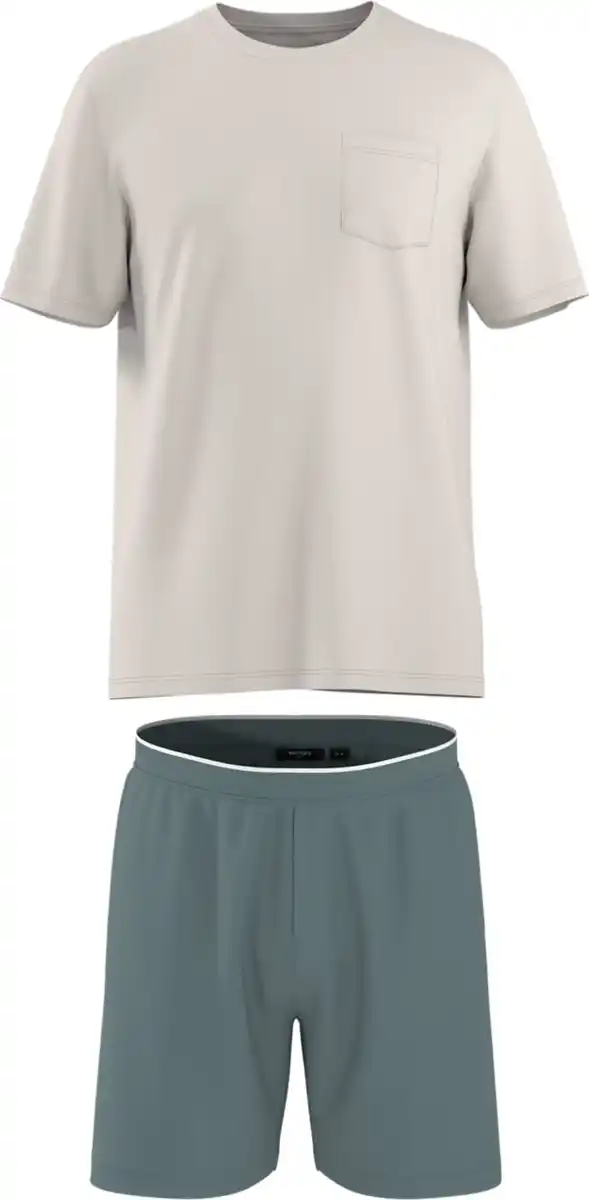 Bild 1 von ESMARA MEN® Herren-Shorty-Pyjama, 2-teilig