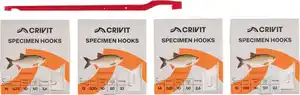 CRIVIT® Vorfachhaken-Set »Weißfische«, 81-teilig