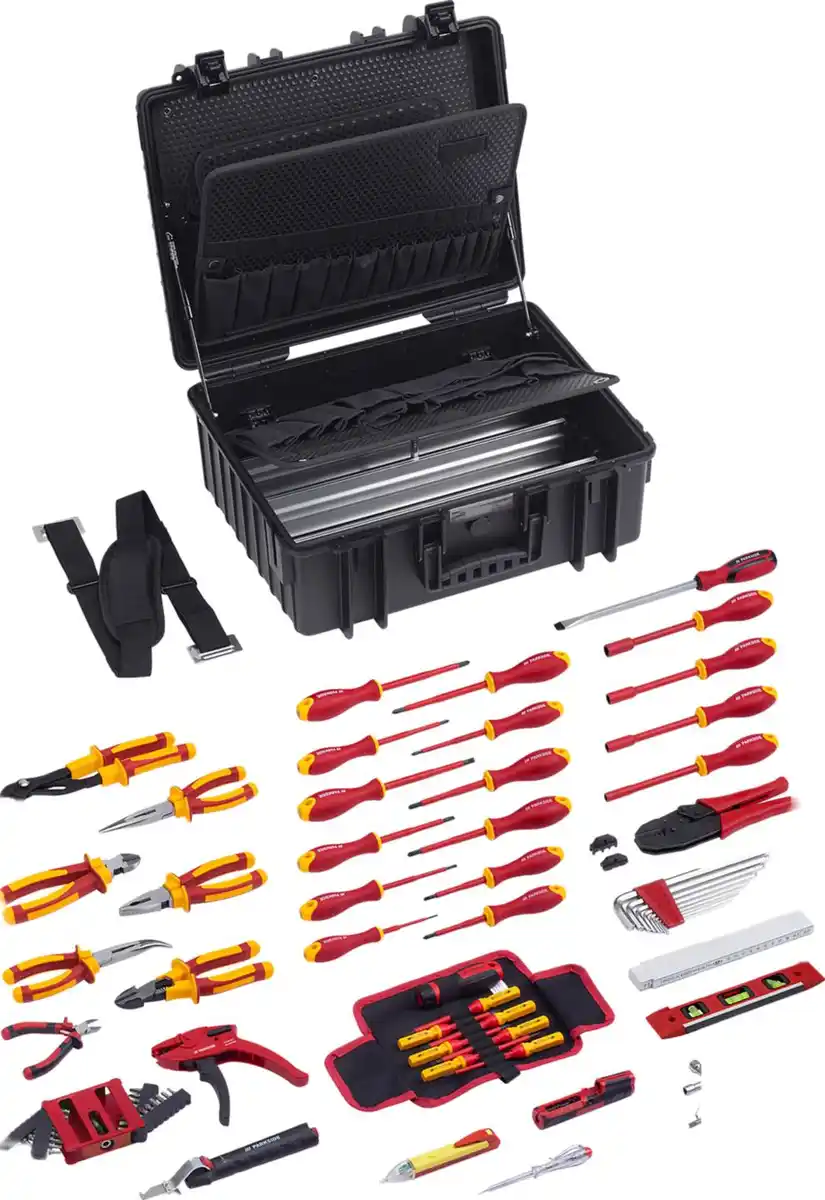 Bild 1 von PARKSIDE® Elektriker-Werkzeugkoffer, 83-teilig