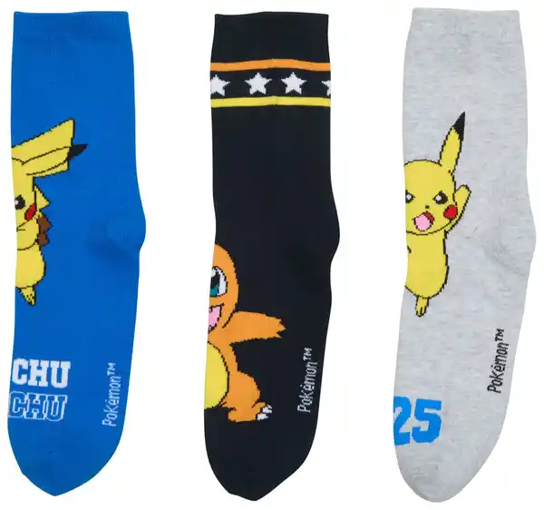 Bild 3 von Kinder-Socken »Pokémon«, 3 Paar