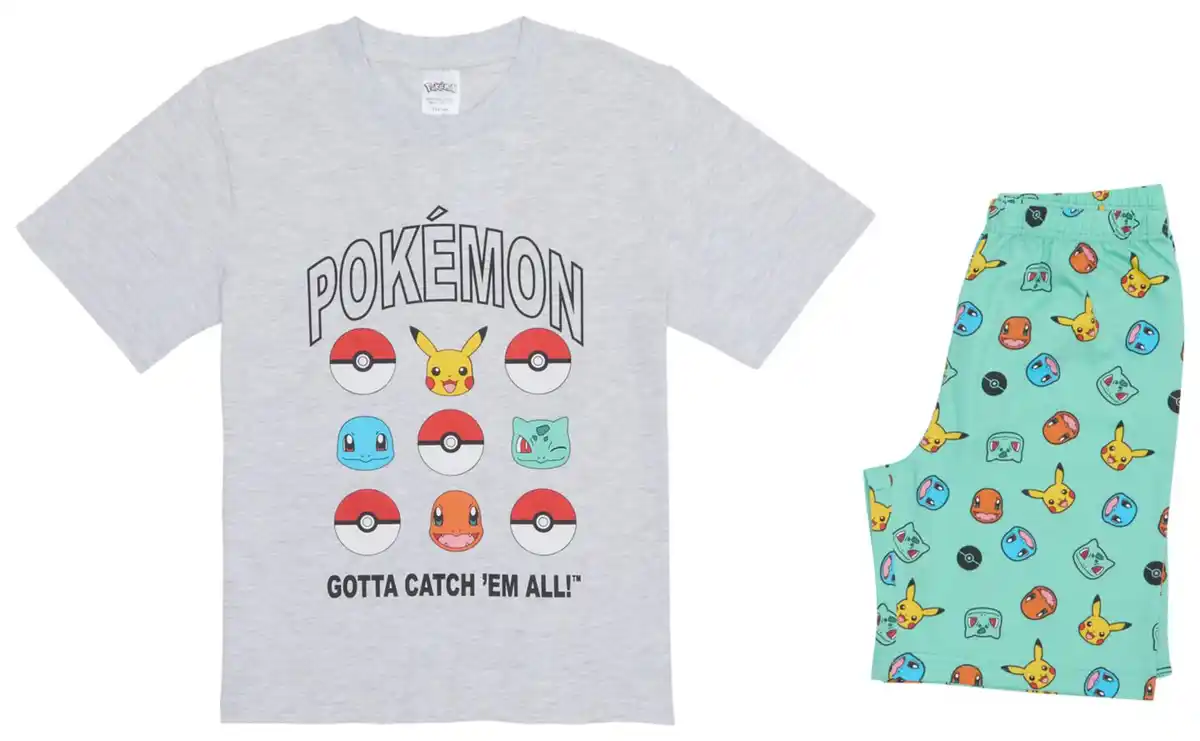Bild 3 von Kinder-Shorty-Pyjama »Pokémon«, 2-teilig