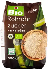 K-BIO Bio-Rohrohrzucker, 1-kg-Packg.