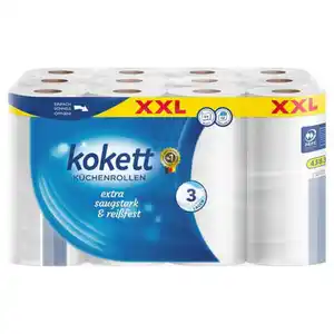 KOKETT Küchenrolle XXL, 3-lagig