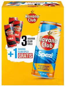 HAVANA CLUB Cola, Packg. 3 x 0,33-l-Dose