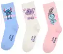 Bild 2 von Kinder-Socken »Stitch«, 3 Paar