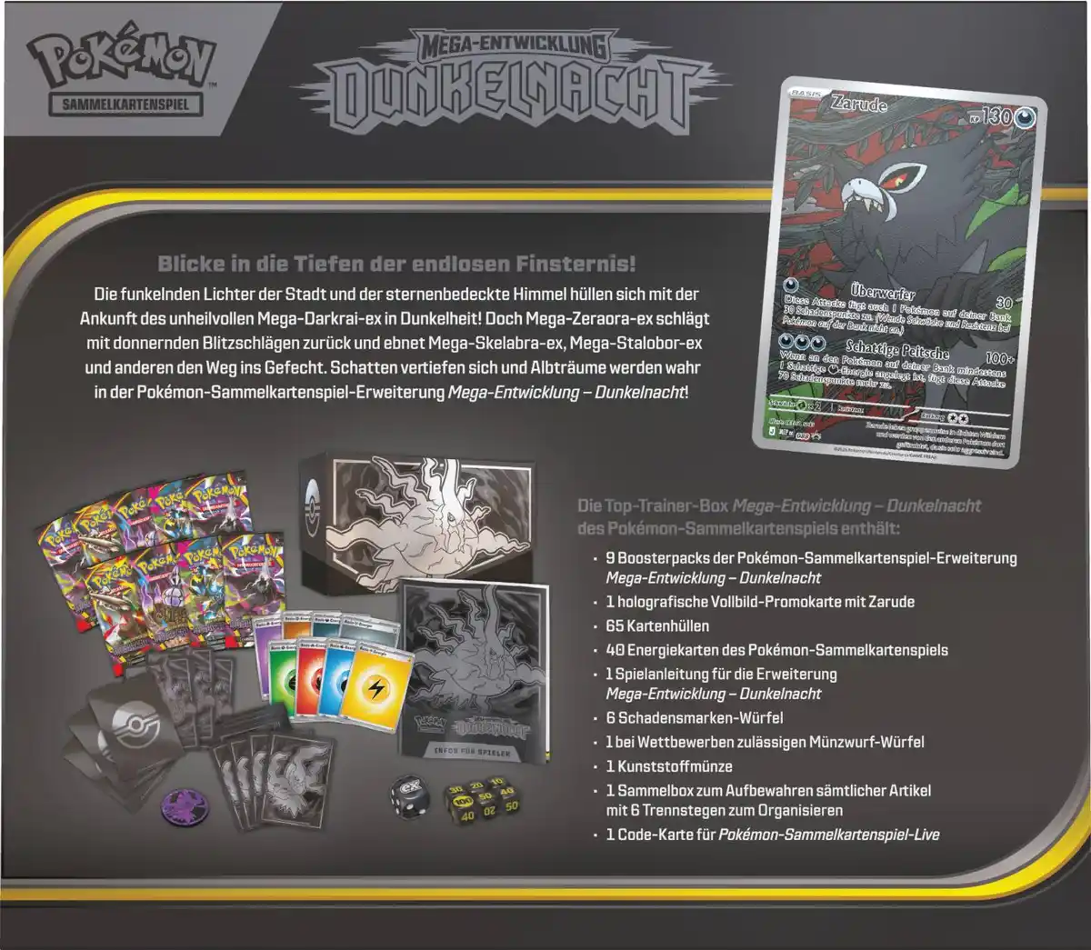 Bild 2 von POKÉMON Top-Trainer-Box: »Mega- Entwicklung - Dunkelnacht
