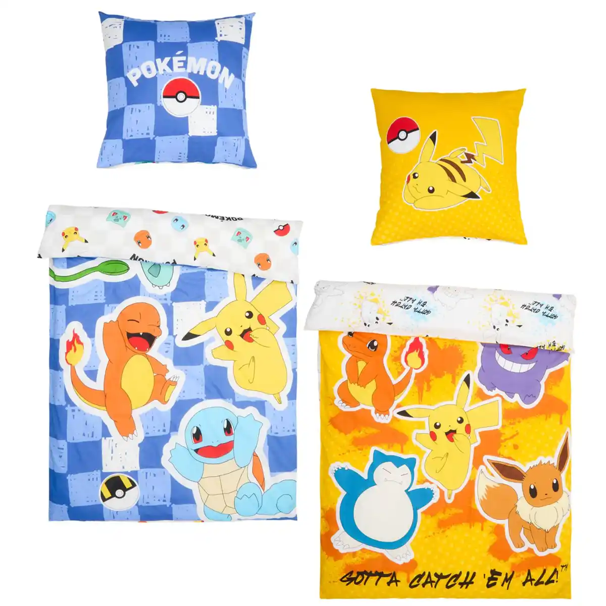 Bild 1 von Bettwäsche-Set »Pokémon«, 2-teilig