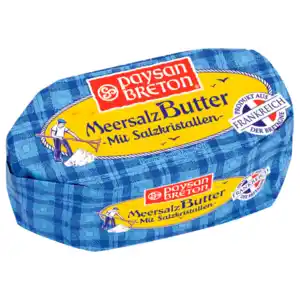 Paysan Breton Butter mit Meersalz 250g