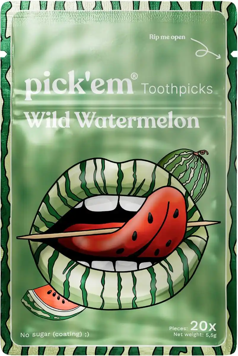 Bild 3 von PICK'EM Aromatisierte Zahnstocher, 20-St.-Packg.