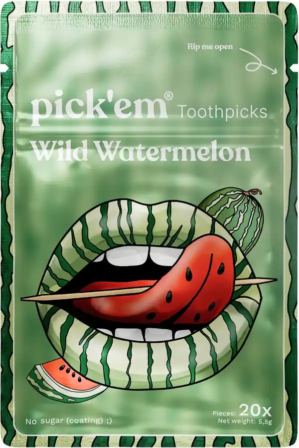 Bild 3 von PICK'EM Aromatisierte Zahnstocher, 20-St.-Packg.