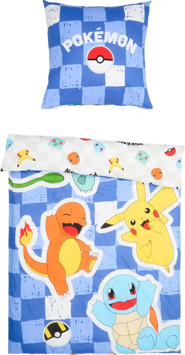 Bild 3 von Bettwäsche-Set »Pokémon«, 2-teilig