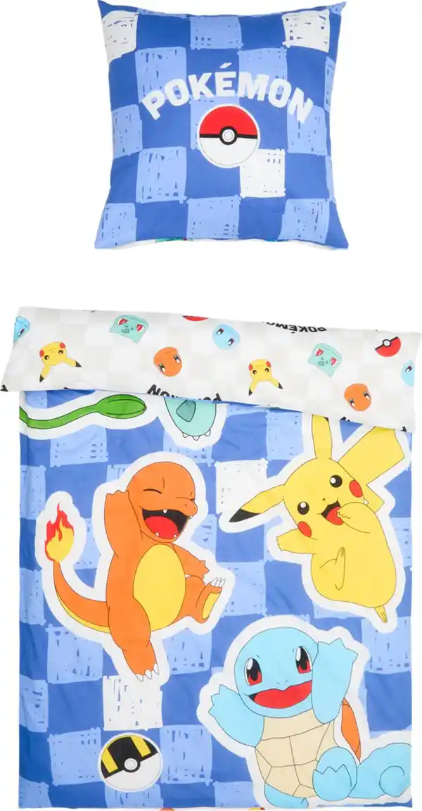Bild 3 von Bettwäsche-Set »Pokémon«, 2-teilig