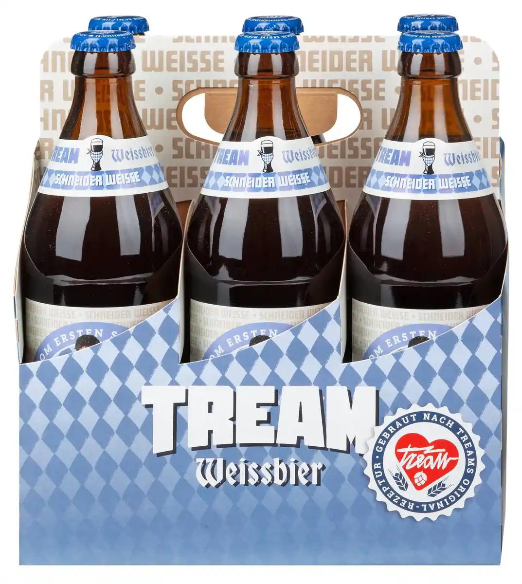 Bild 1 von TREAM x SCHNEIDER WEISSE Weißbier, 6 x 0,5-l-Fl.