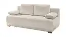 Bild 1 von Schlafsofa beige ausziehbar mit Bettkasten 205 x 105 cm - DAVE