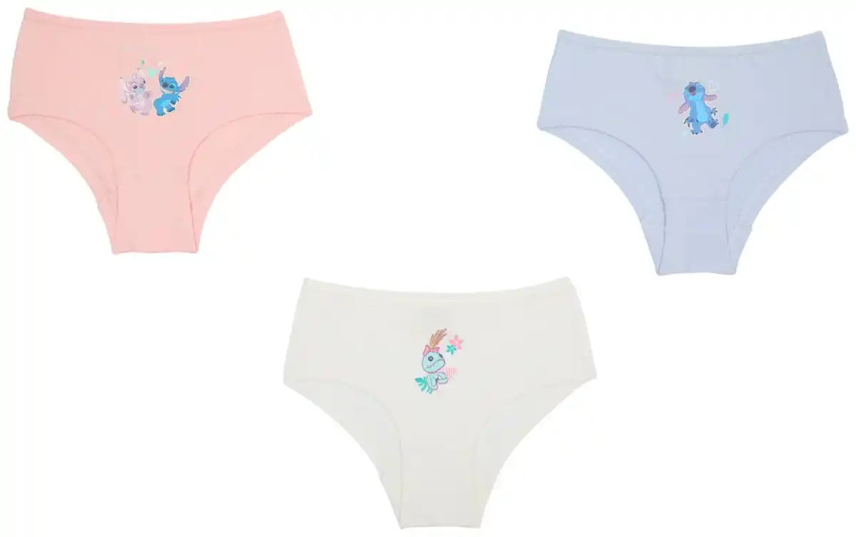 Bild 3 von Kinder-Pantys »Stitch«, 3-St.-Packg.