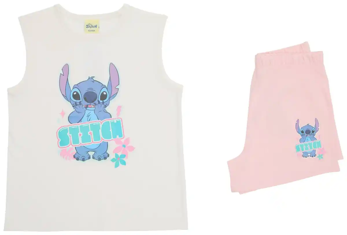 Bild 3 von Kinder-Shorty-Pyjama »Stitch, 2-teilig