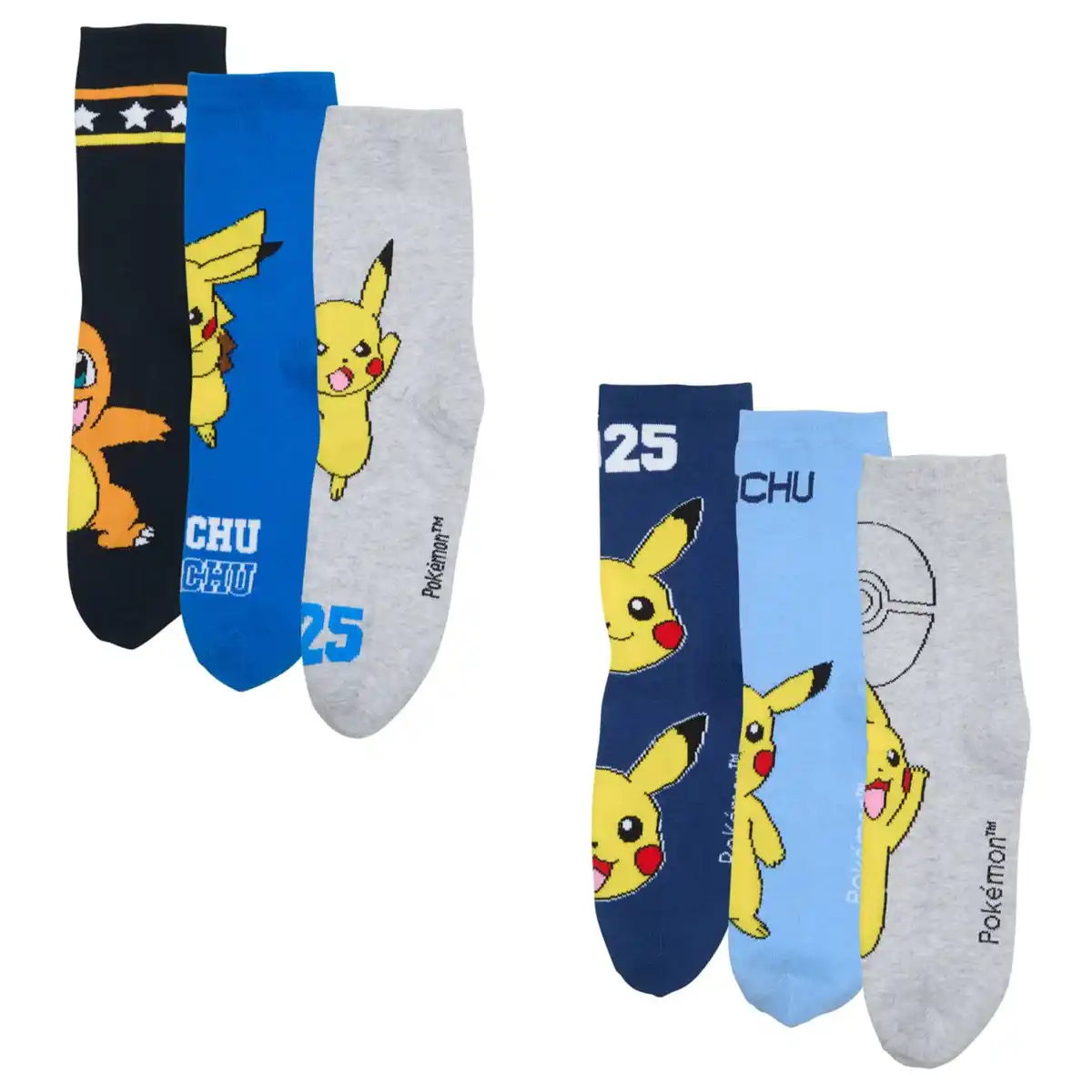 Bild 1 von Kinder-Socken »Pokémon«, 3 Paar