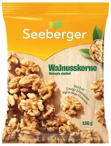 SEEBERGER Walnusskerne, 150-g-Beutel