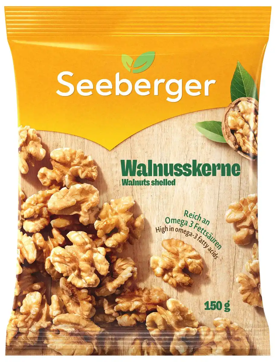 Bild 1 von SEEBERGER Walnusskerne, 150-g-Beutel
