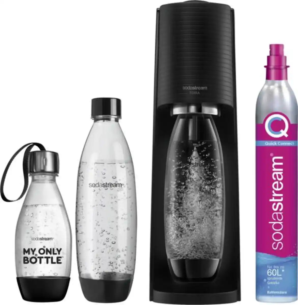 Bild 1 von Sodastream Terra Vorteilspack schwarz