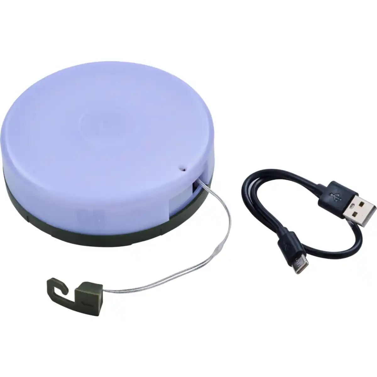 Bild 1 von Akku LED Campinglampe mit 10m Lichterkette Farbmodi