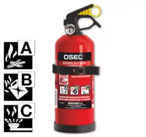 OSEC 1-kg-Pulverfeuerlöscher*