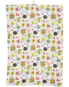 Geschirrtuch - Multicolor, Multicolor, One size