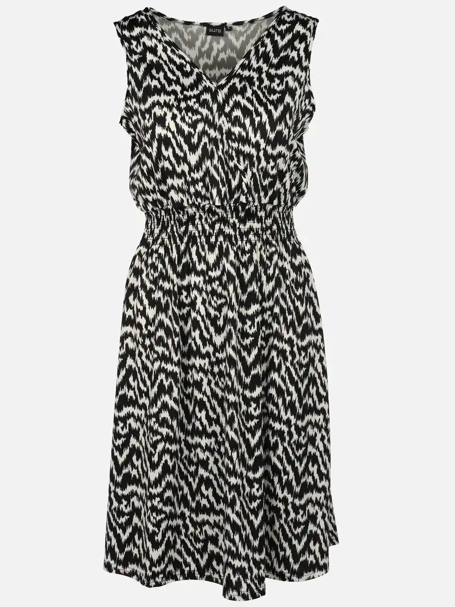 Bild 1 von Damen Jersey Kleid Ärmellos Schwarz