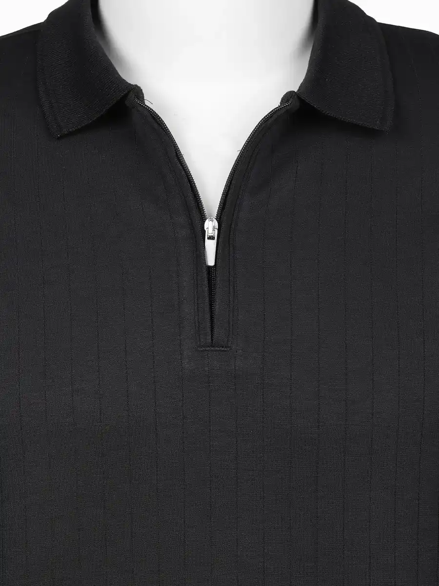 Bild 3 von Herren Polo unifarben Schwarz