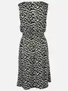 Bild 2 von Damen Jersey Kleid Ärmellos Schwarz