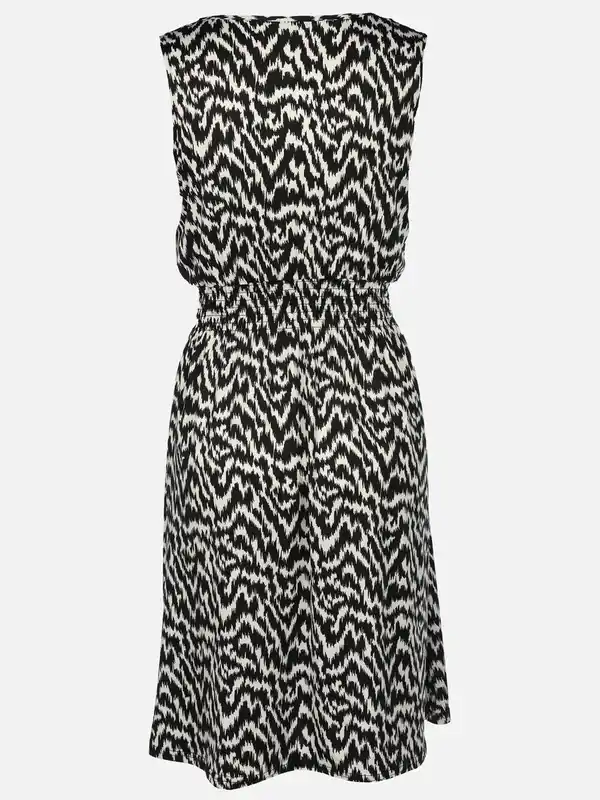 Bild 2 von Damen Jersey Kleid Ärmellos Schwarz