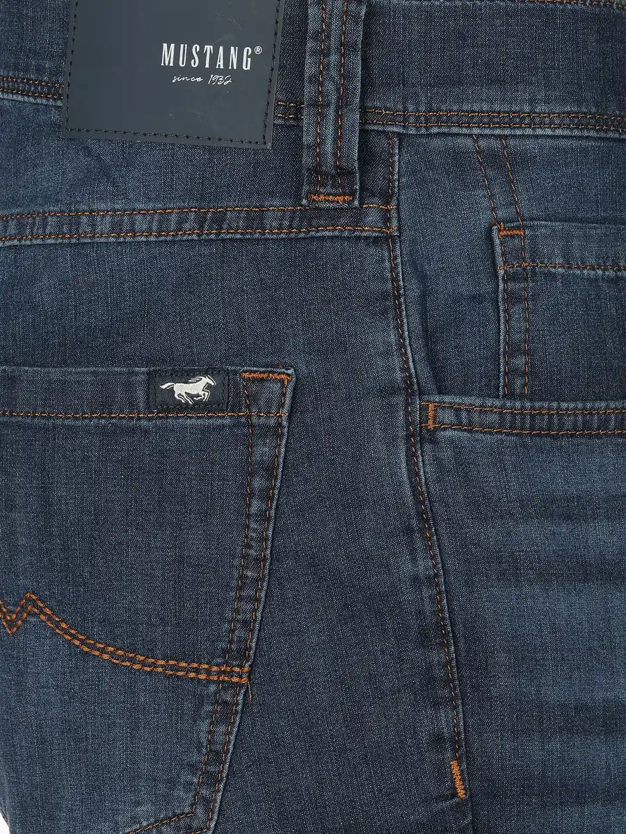 Bild 4 von Herren Jeans mit geradem Bein Blau