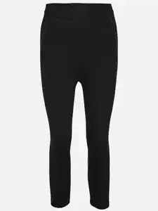 Damen Capri Leggings im 2er Pck Schwarz