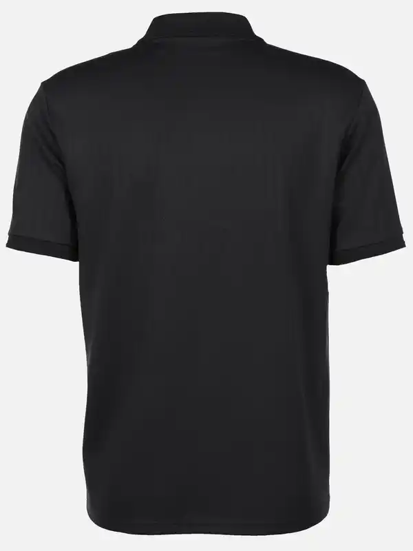 Bild 2 von Herren Polo unifarben Schwarz