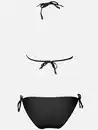 Bild 2 von Damen Bikini Set mit Zierperlen Schwarz