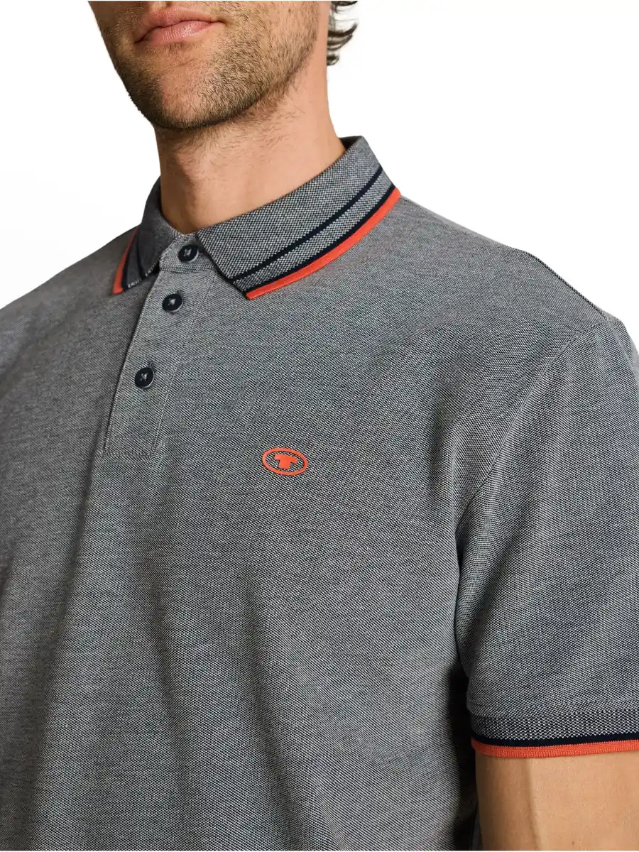 Bild 1 von Herren Poloshirt Grau
