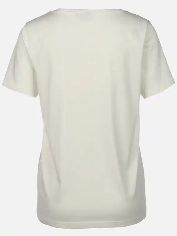 Bild 2 von Damen Shirt mit Strass-Applikation Weiß