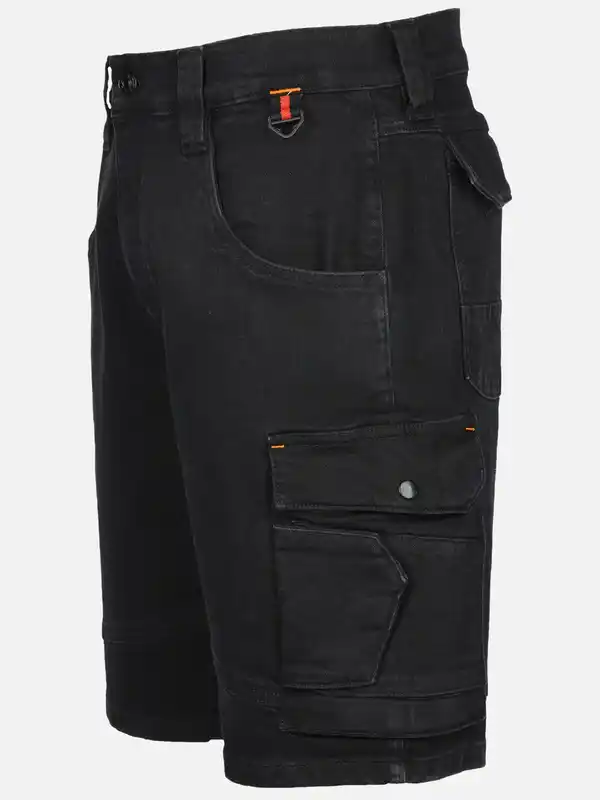 Bild 3 von Herren Arbeits-Jeansshort Schwarz