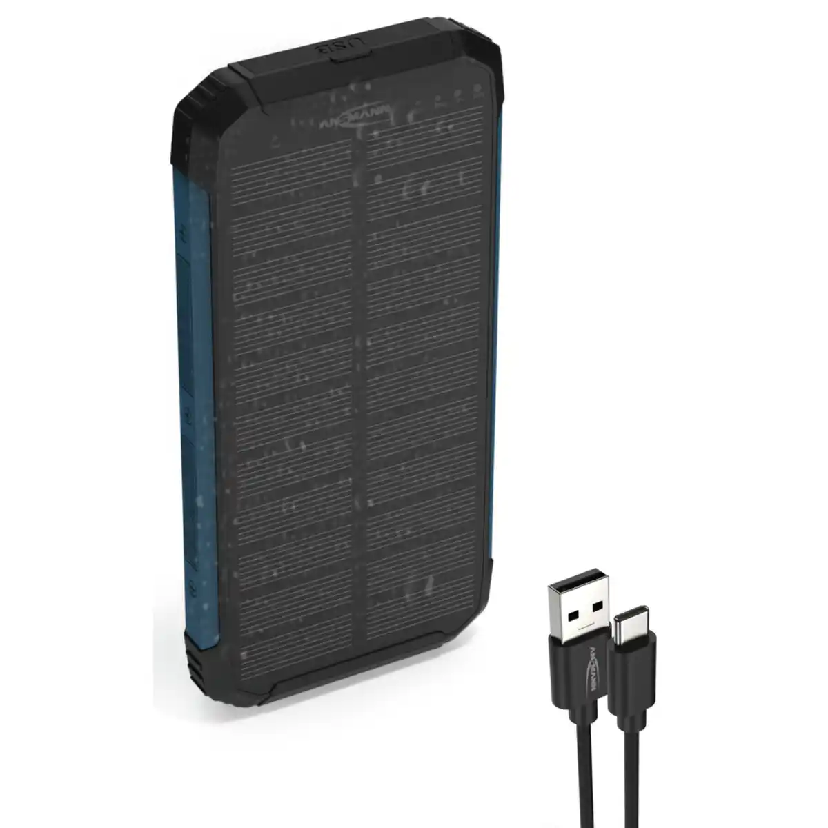 Bild 1 von Outdoor-Powerbank mit 10000 mAh und Solarpanel