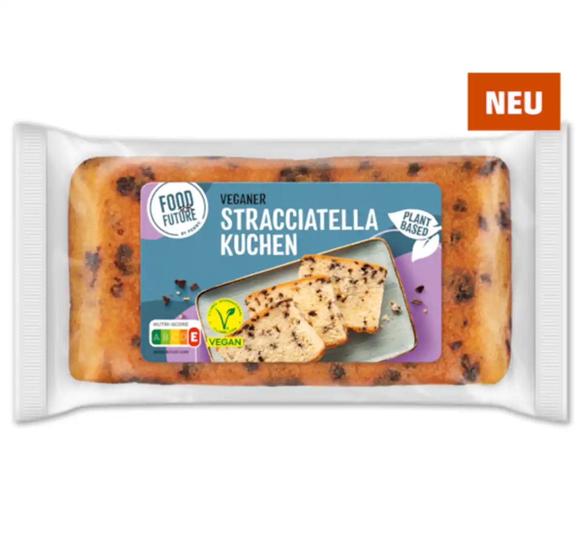 Bild 1 von FOOD FOR FUTURE Veganer Stracciatella Kuchen*