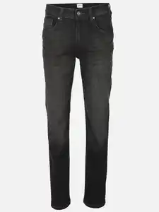 Herren Jeans Straight Leg Style Schwarz