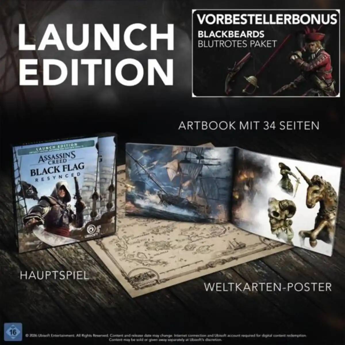 Bild 2 von Gaming Assassin’s Creed Black Flag Resynced - Launch Edition (PS5)
